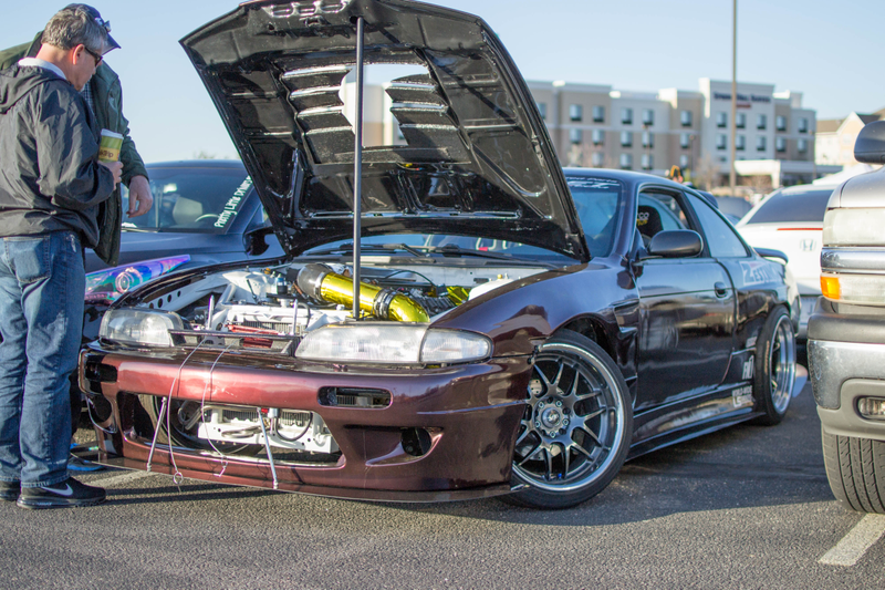 Buddy’s LS-swapped cammed Nissan drift/autocross/drag/track/street car.